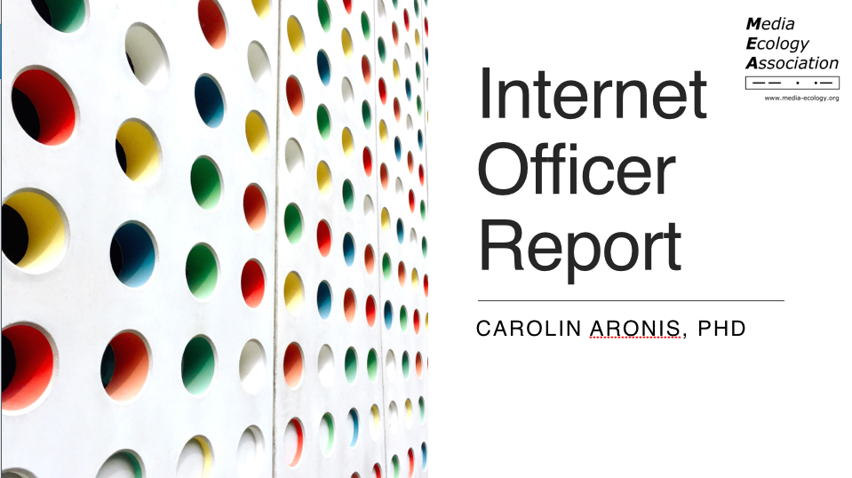 Internet Officer's Report